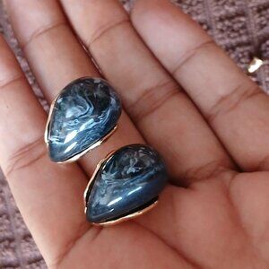 Elegant Resin Teardrop Earrings